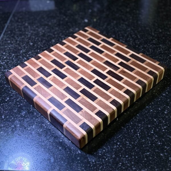 Hand crafted natural wood cutting board